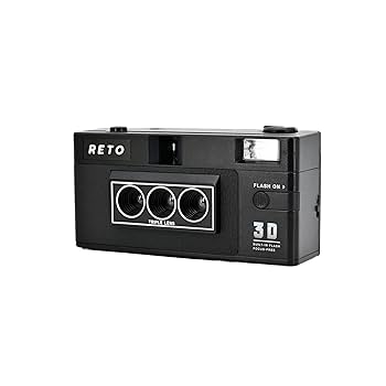 Amazon | RETO Reto3D 35mm 3D フィルム カメラ - レトロ