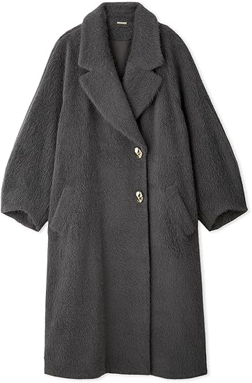 Amazon | [スナイデル] シャギーロングコート SWFC245046