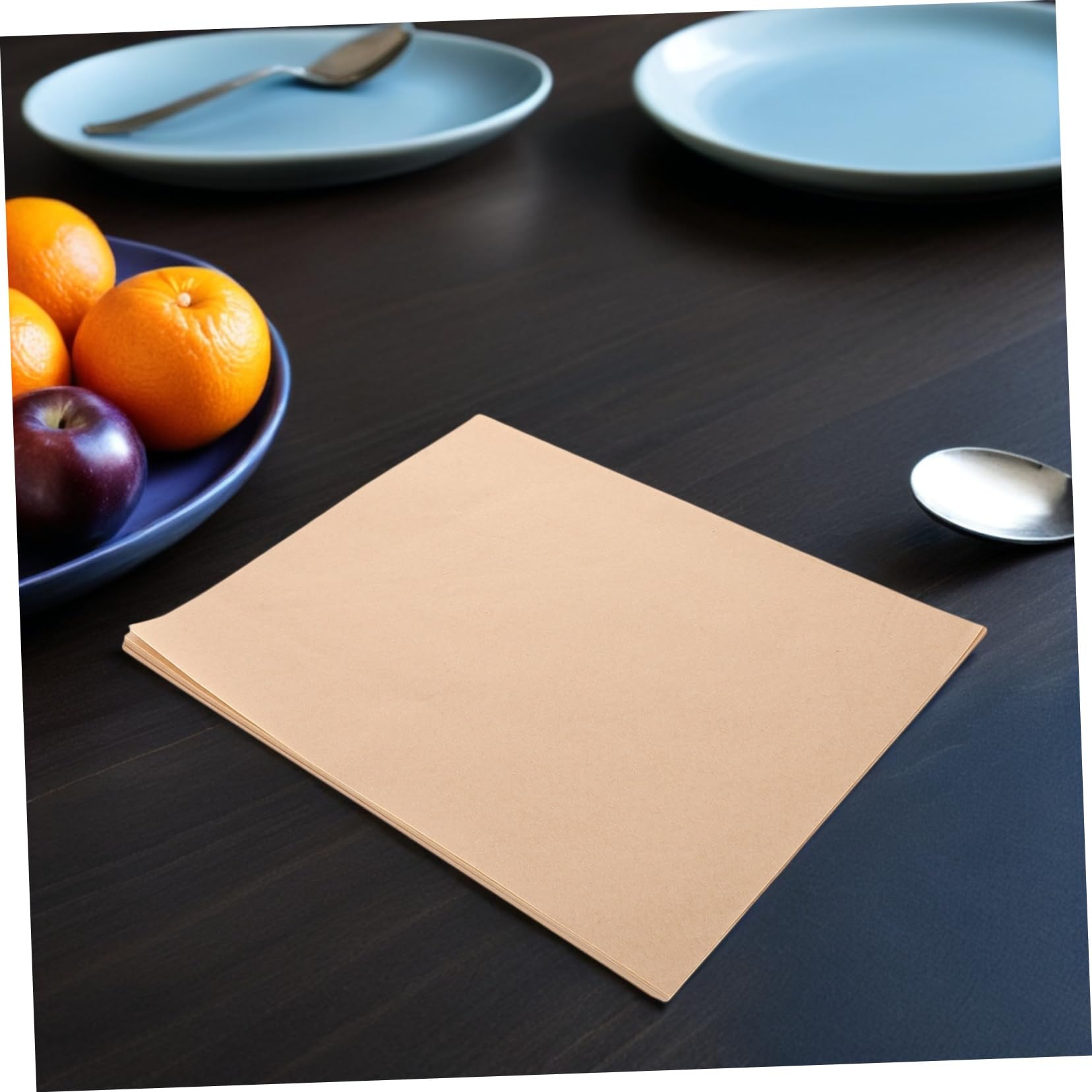ERINGOGO 500piezas Bandeja De Horno Papel Vegetal Resistentes Grasa Papel Para Repostería Grueso Para Barbacoa Hornado y Freír