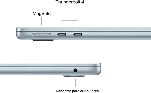Miniatura 6 de Apple Laptop MacBook Air 2025 de 13 pulgadas con chip M4: diseñada para Apple Intelligence, pantalla de retina líquida de 13.6 pulgadas, memoria