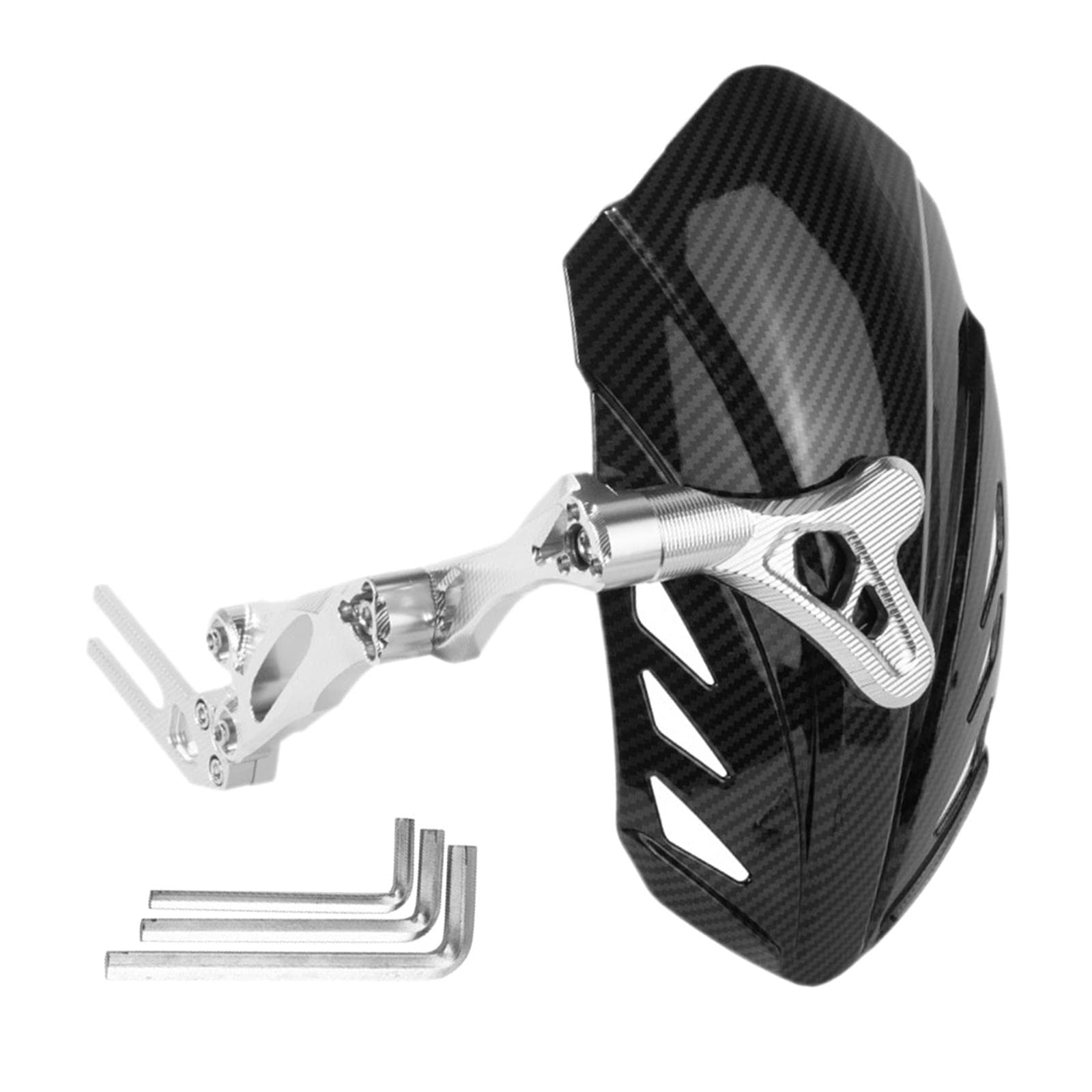 Motorrad Hinterradschutzblech Spritzschutz Radabdeckung Schmutzfänger Kotflügel Mechanische Rotation Gehärtete Struktur Gegen Risse Und für Ya, B