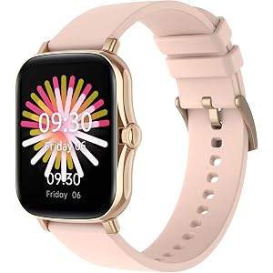 Amazon.com: Anmino ASM6C Reloj inteligente GPS para teléfonos Android / iOS  con pantalla táctil redonda IPS de 1,3 pulgadas, monitor de frecuencia  cardíaca y actividad todo el día, monitor de presión arterial,