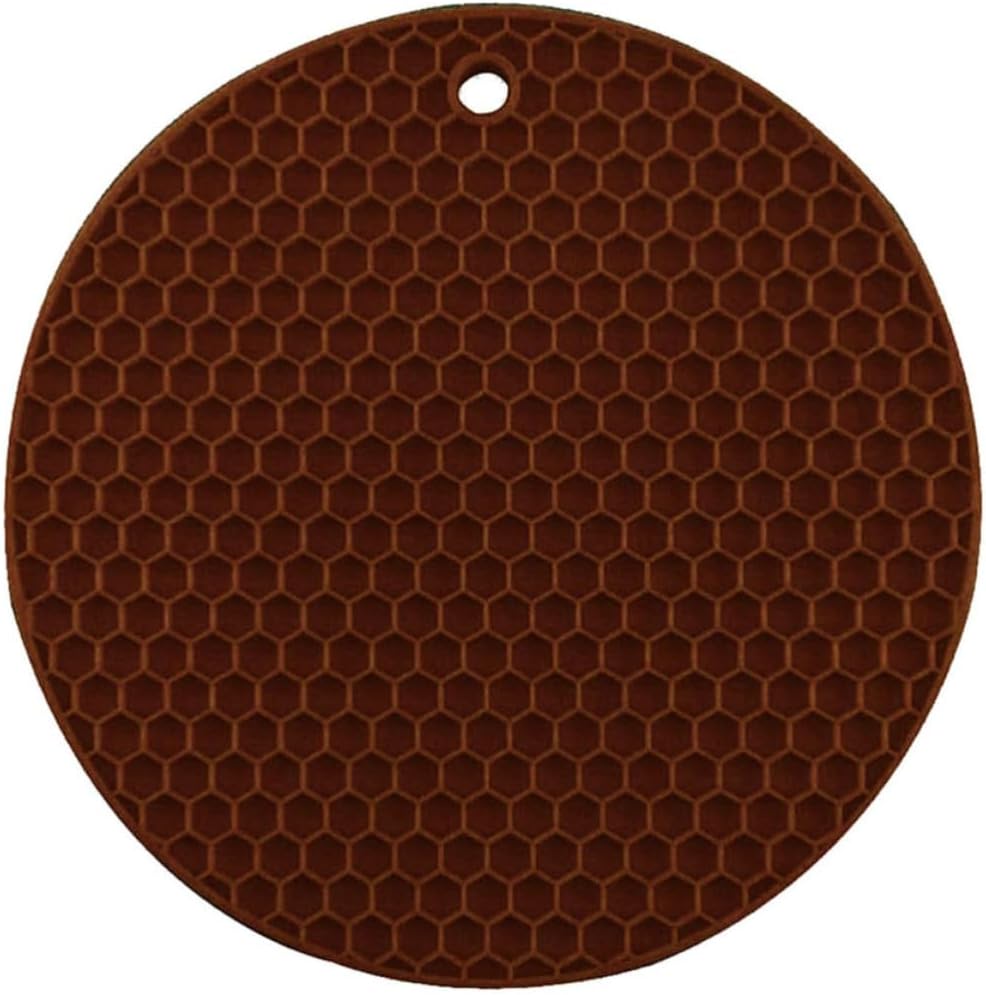Silicone Heat Resistant Honeycomb Trivet Mat for Pot and Pan Coffee