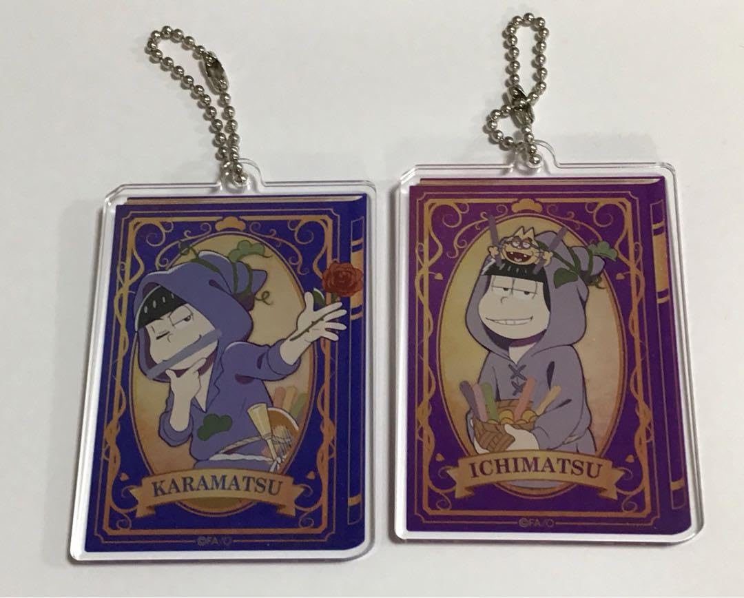 ★チュロスター アクリルキーホルダー2種セット☆おそ松★