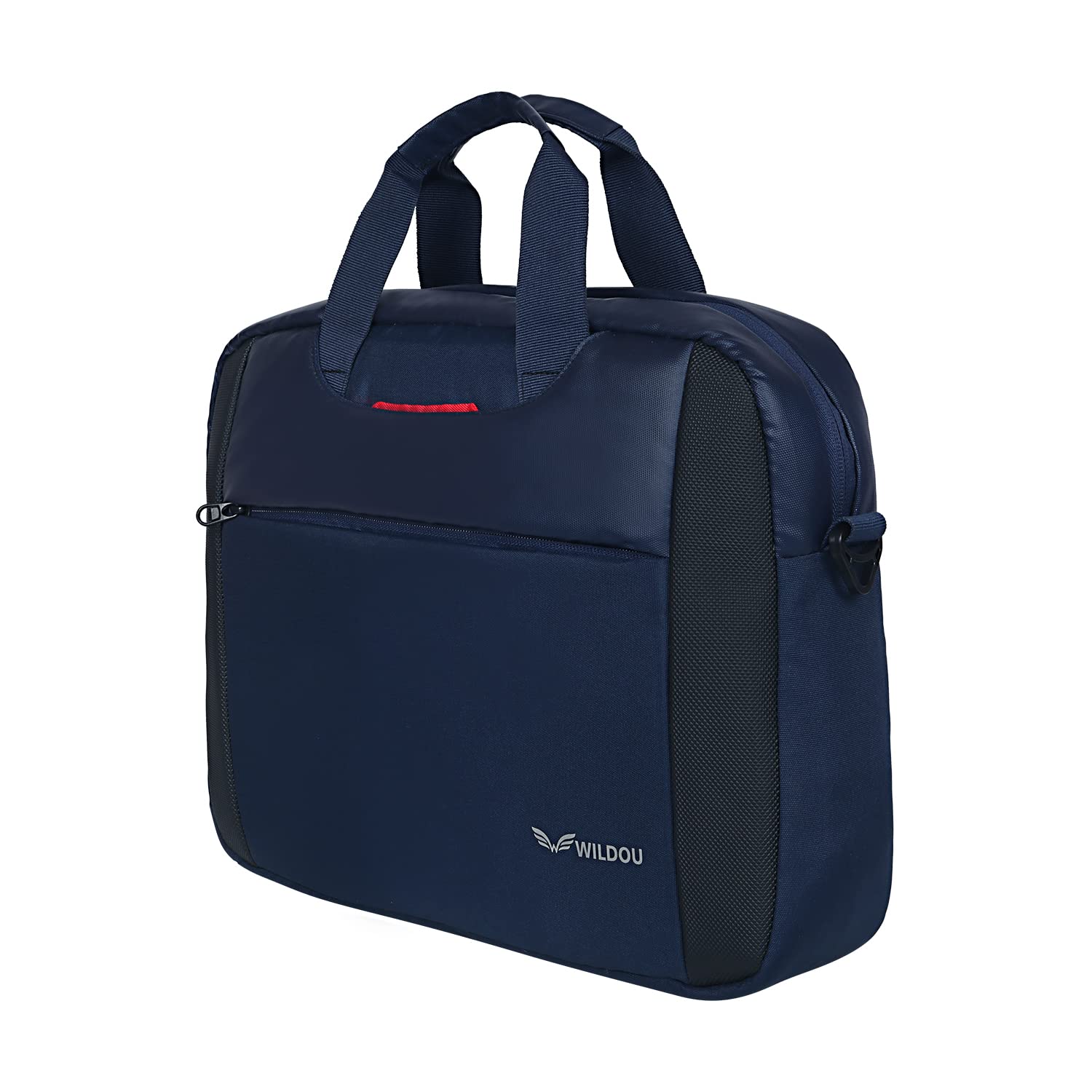 WILDOUS Gravity 14inch Office/Work Laptop Sleeve Messenger Bag - Laptop Bag for Men & Women - Water Repellent (Black) (B0CKTPTXT5) Amazon Price History, Amazon Price Tracker