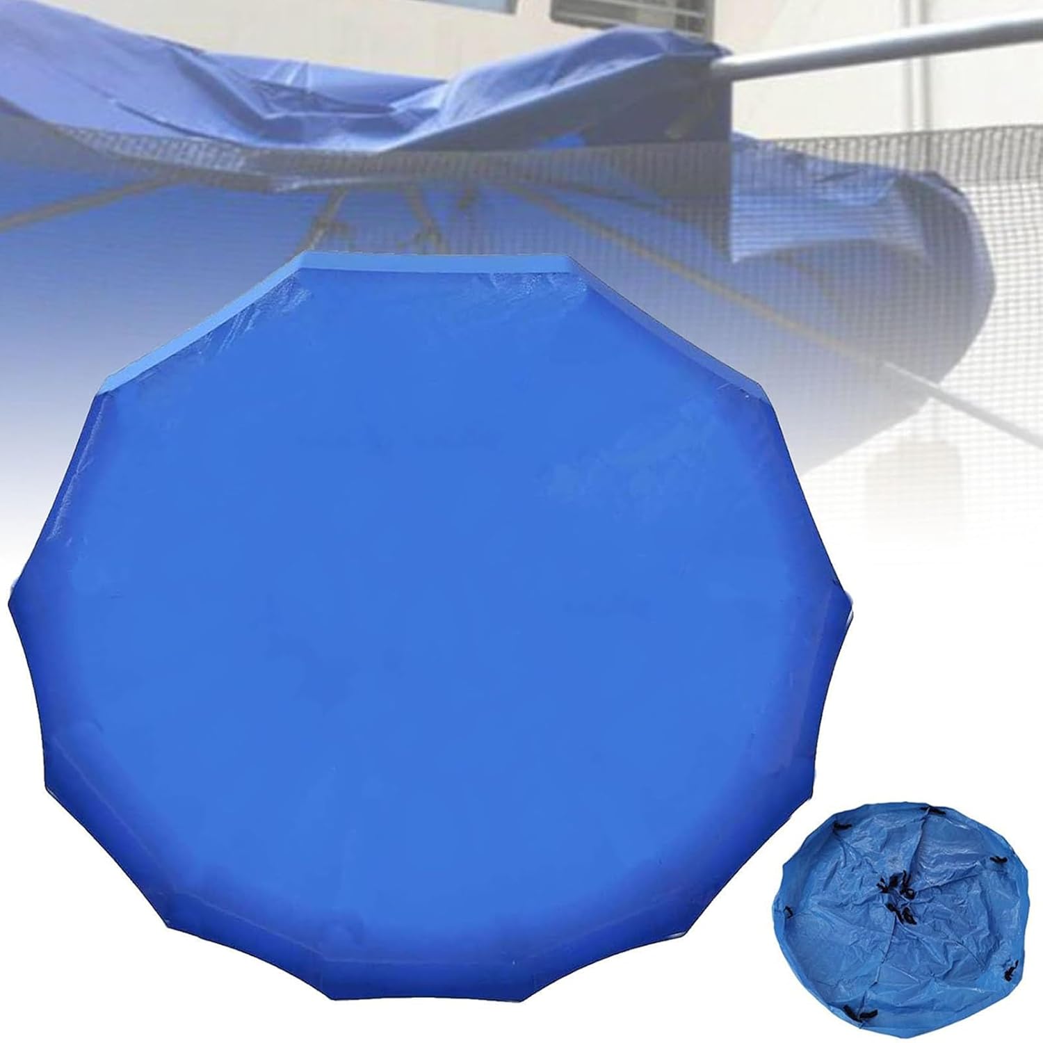 トランポリン 日よけカバー | 屋外用 UVカット カバー,日よけ トランポリン シェード 約4.2m アウトドア 遊び場 対応 トランポリン用テント  カバー,屋外 日よけ カバー | 日よけ トランポリン シェード 約4.2m アウトドア 遊び場 対応 トランポリンカバー | トランポリン ... トランポリン テントカバー | 日よけ トランポリン カバー UVカット | 屋外 公園 庭園 遊び場 裏庭 スポーツ 日焼け防止