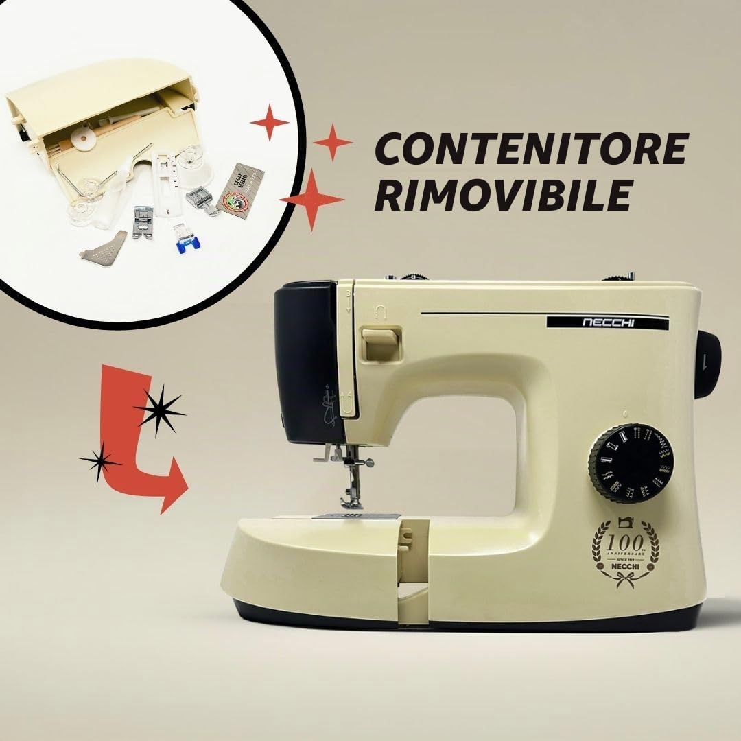 Necchi Macchina da cucire Mirella KM417A
