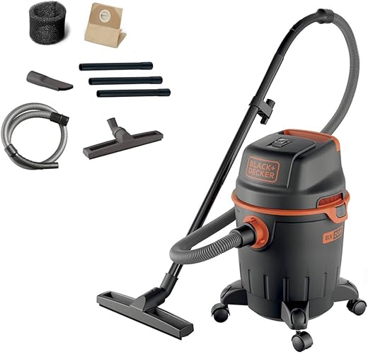 BLACK+DECKER Aspiratore Solidi e Liquidi BXVC20PE (1200 W, 20 l)