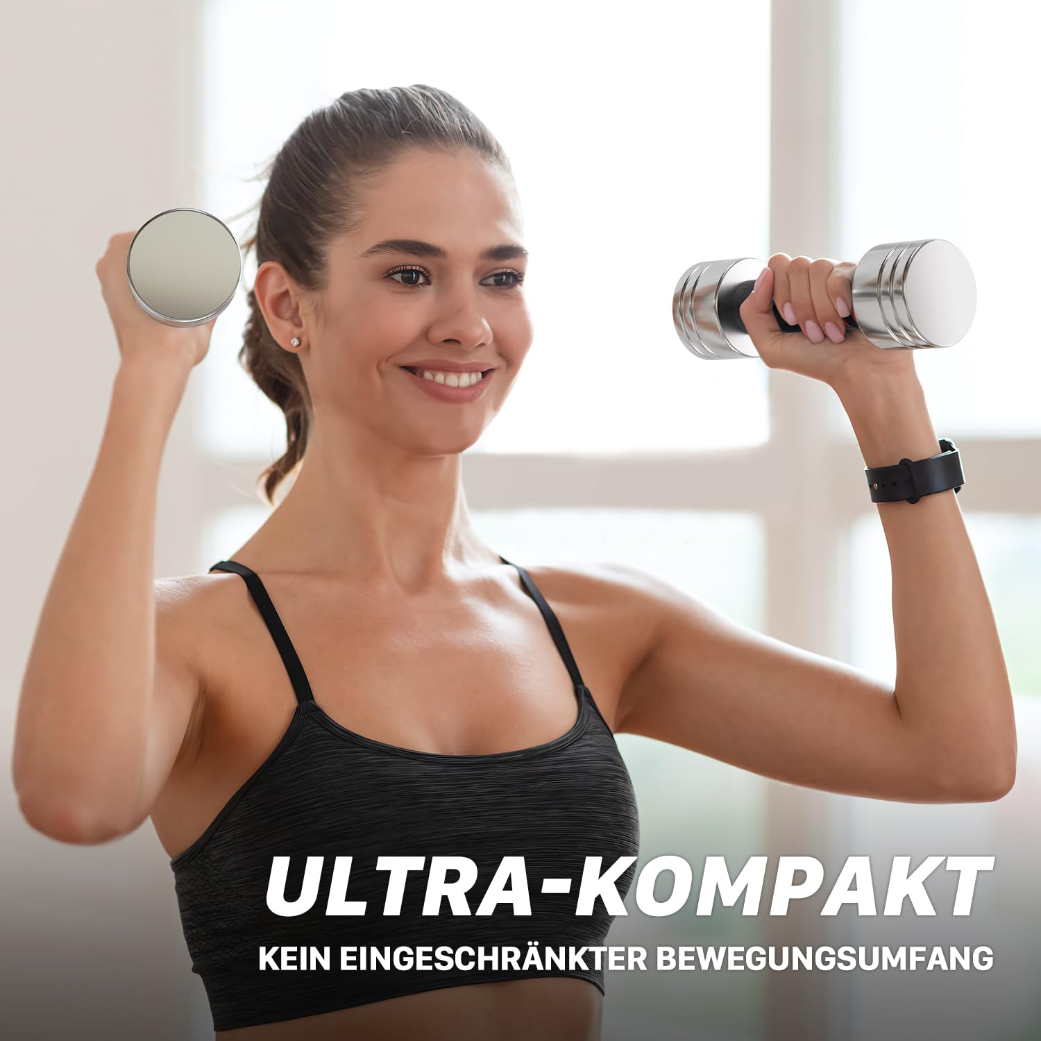 Northdeer Stahl Kurzhanteln - Ultrakompakte Einstellbare Hanteln 2,5kg 5kg 7,5kg 10kg 15kg 25kg mit Schaumstoff-Griff - Innovative Stahlhantel für Zuhause