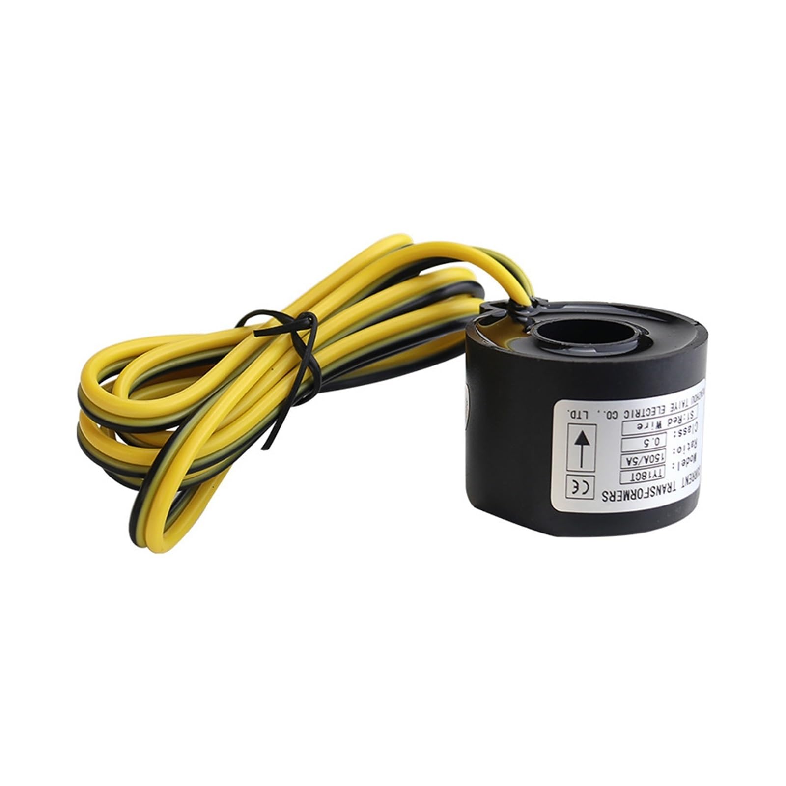 LZIKKGKI Current Measurement Transformer KCT18 50A 75A 100A 150A 200A Rail Sensor(50A)