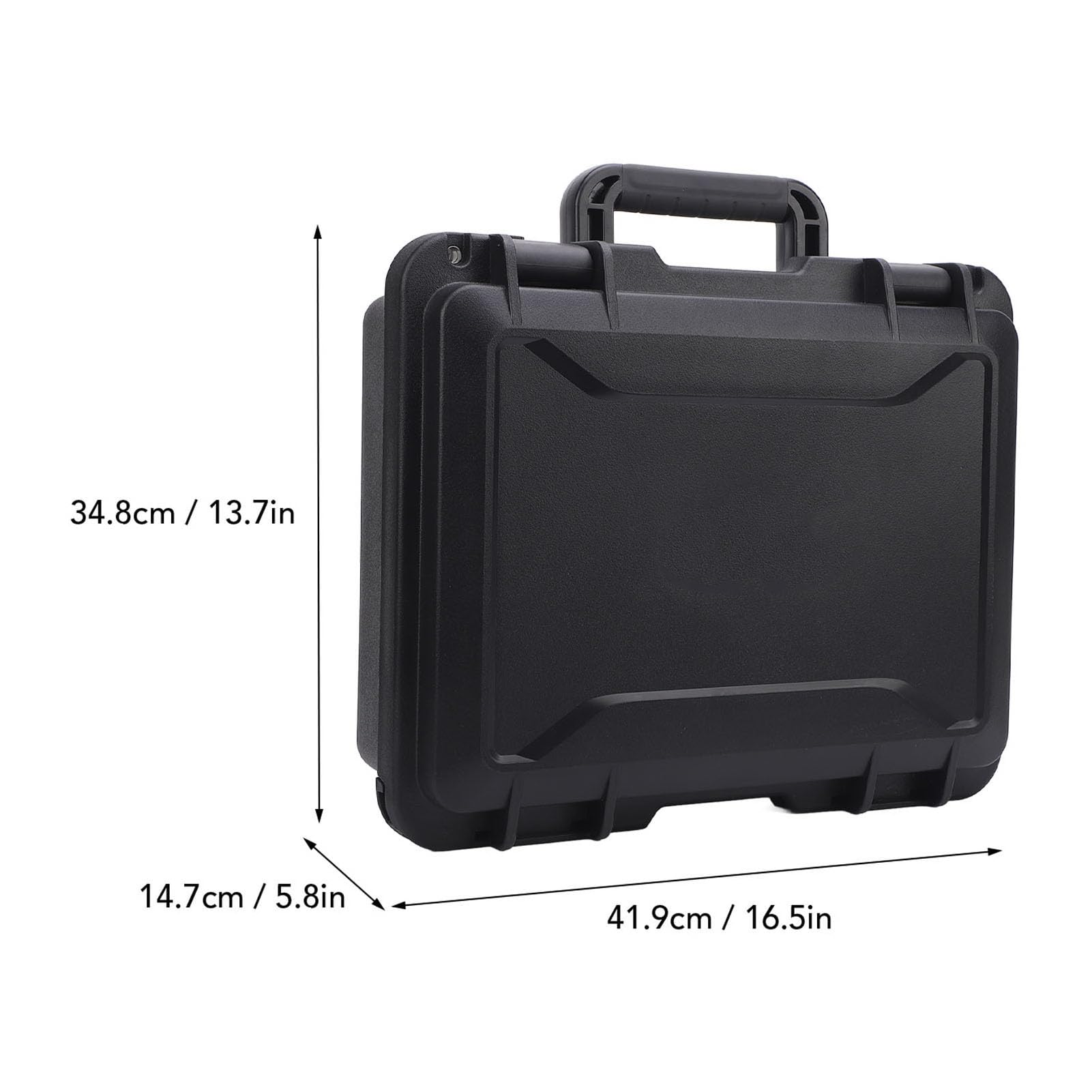 Marhynchus Custodia Rigida Rettangolare per Satellite, Materiale PP Ed EVA, Design Antiurto, Protegge l'attrezzatura dell'antenna, 16,5x13,7x5,8 Pollici, Ideale per Viaggi e Stoccaggio