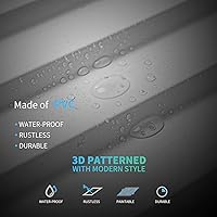 Vista 31 de Art3d Panel de pared de listones, panel texturizado acanalado 3D 12-Azulejos 19.7 x 19.7 pulgadas. - Nogal