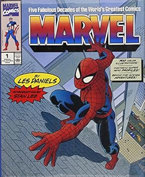 Hardcover Marvel: Five Fabulous Decades of the World's Greatest Comics Book