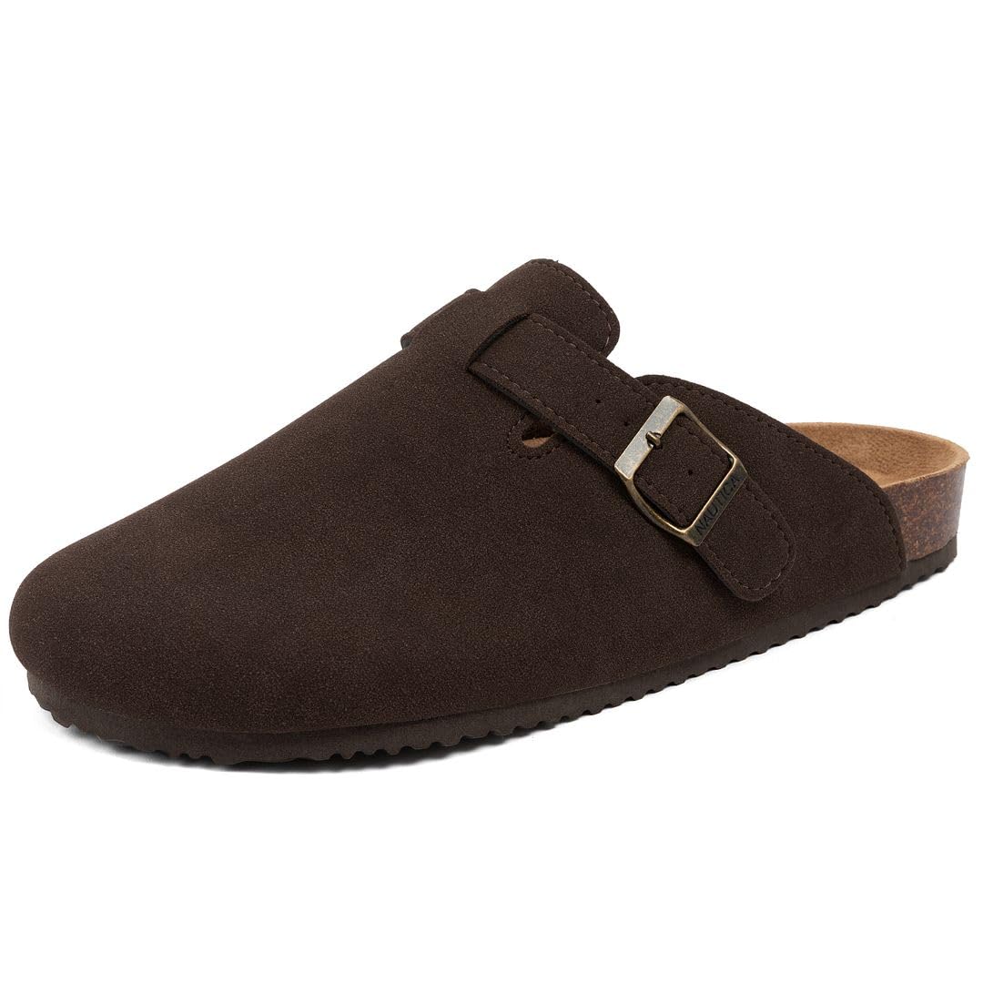 Nautica Men’s Clog Mule Sandals with Adjustable Buckle