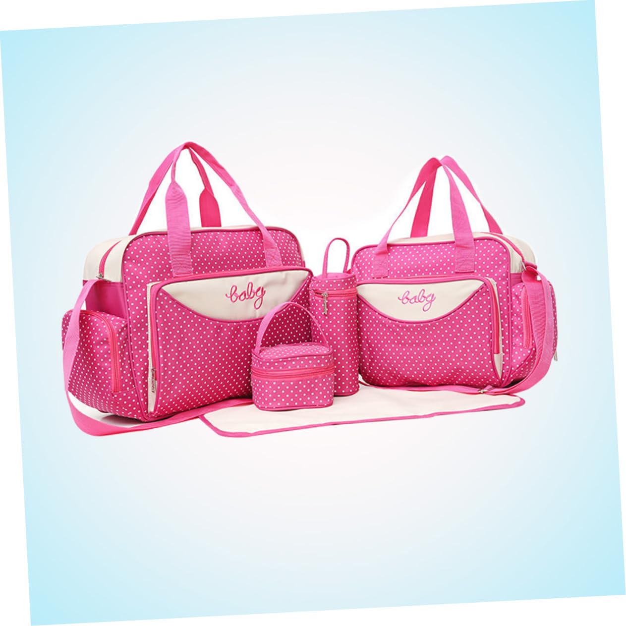 BESPORTBLE bolsa de bolsos para cambiar de maternidad bolsos para mami bolso de mano multibolsillos de gran capacidad bolsos de mano de mujer
