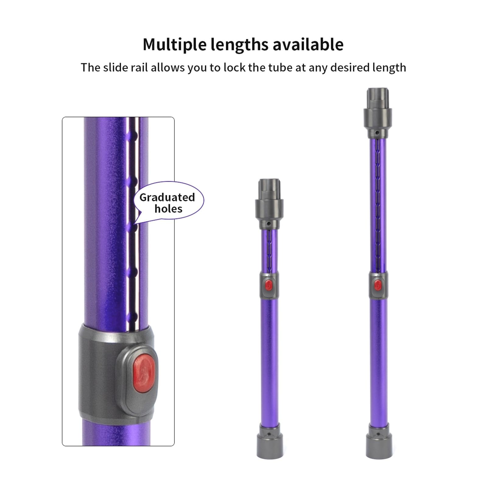 Tube d'extension évolutif, Compatible avec Dyson,
