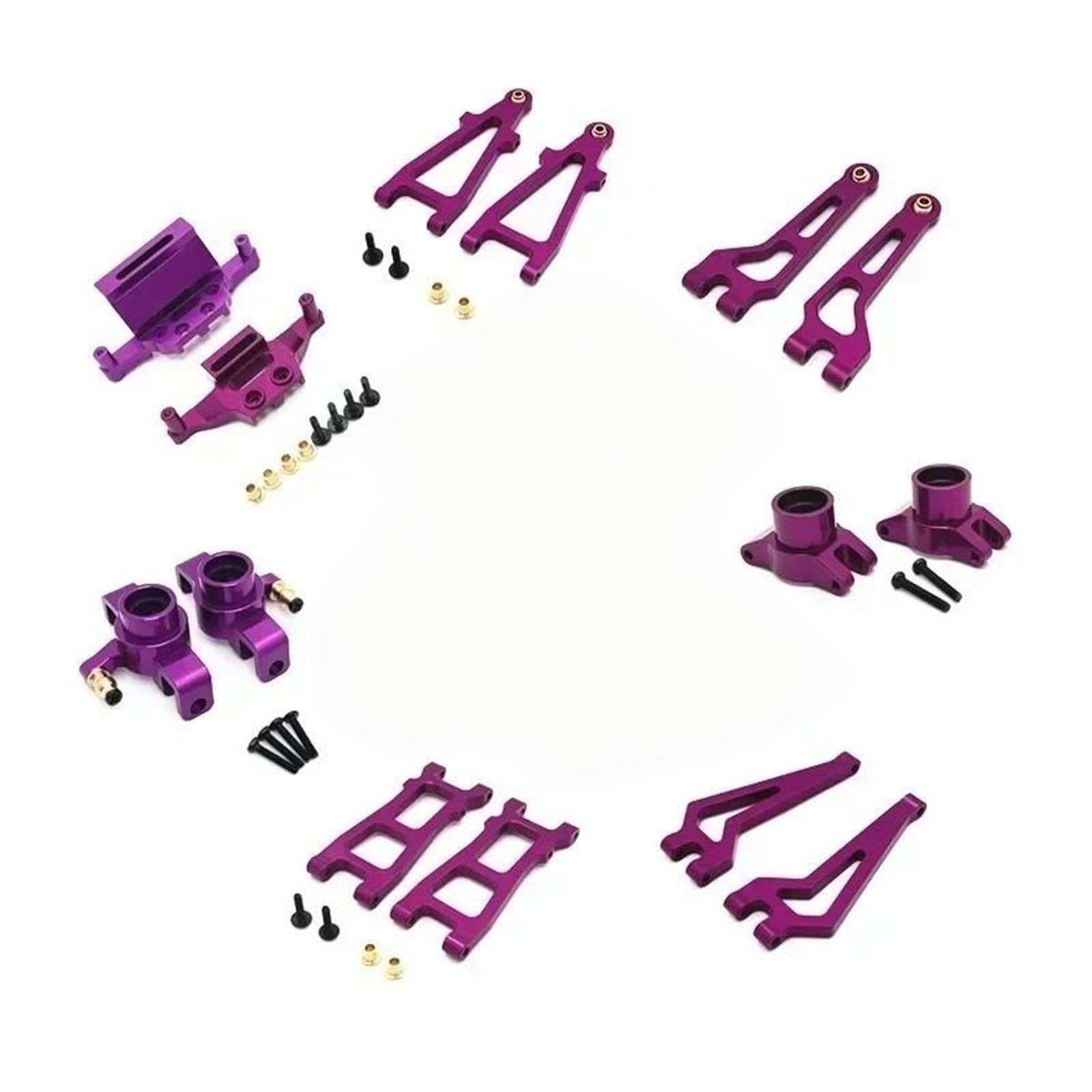 Aluminium CNC Aufhängungssatz 7-teilig Für MJX Für Hyper Go 20208 1/20 RC