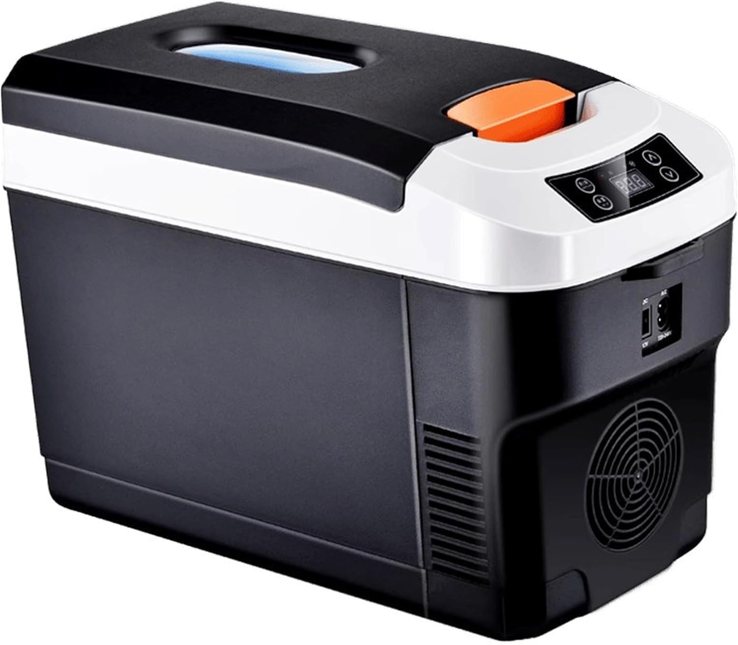 Mini Fridge, 10L Car Refrigerator Mini Fridge Vehicle And Home Use Dormitory Truck Cold And Hot Dual-Use Temperature Control Digital Display,for Car/Office/Bedroom/Dorm Room(Display-version)