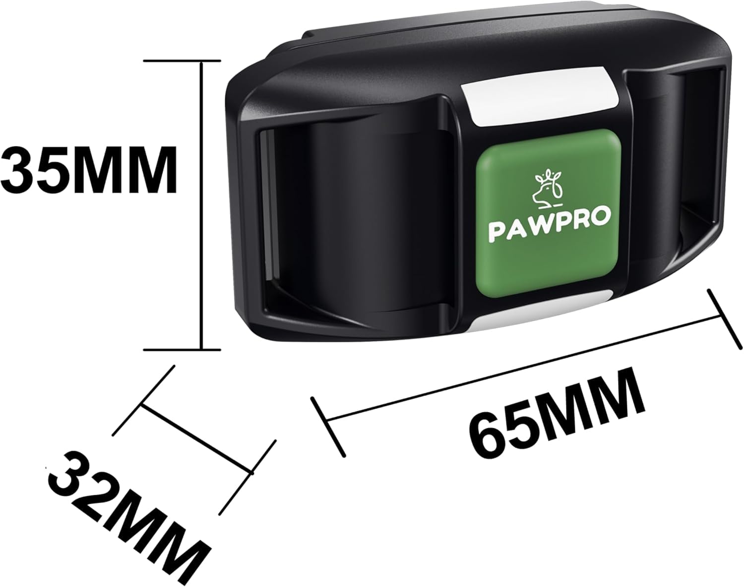 PAWPRO Collar de Adiestramiento, Conforme Nueva Ley Española de Bienestar Animal, Alcance XXL 3 km, Modo Luz Nocturna, BIP Vibración Boost, Apto para Todos los Perros, Resistente al Agua (1 Collar)