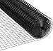 Produktbild Fechter Draht 2 x 100 ft. 16 Gauge geschweißter Draht Zaun Vinyl schwarz beschichtet & # 44; 3,8 x 3,8 cm. Mesh