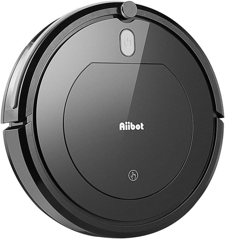 AIMTOPPY Aiibot T289 Light and Convenient Smart Vacuum Cleaner Sweeping Robot Three Cleaning Modes Cleaner Robot Sweeping and Mopping Robotic (Black)