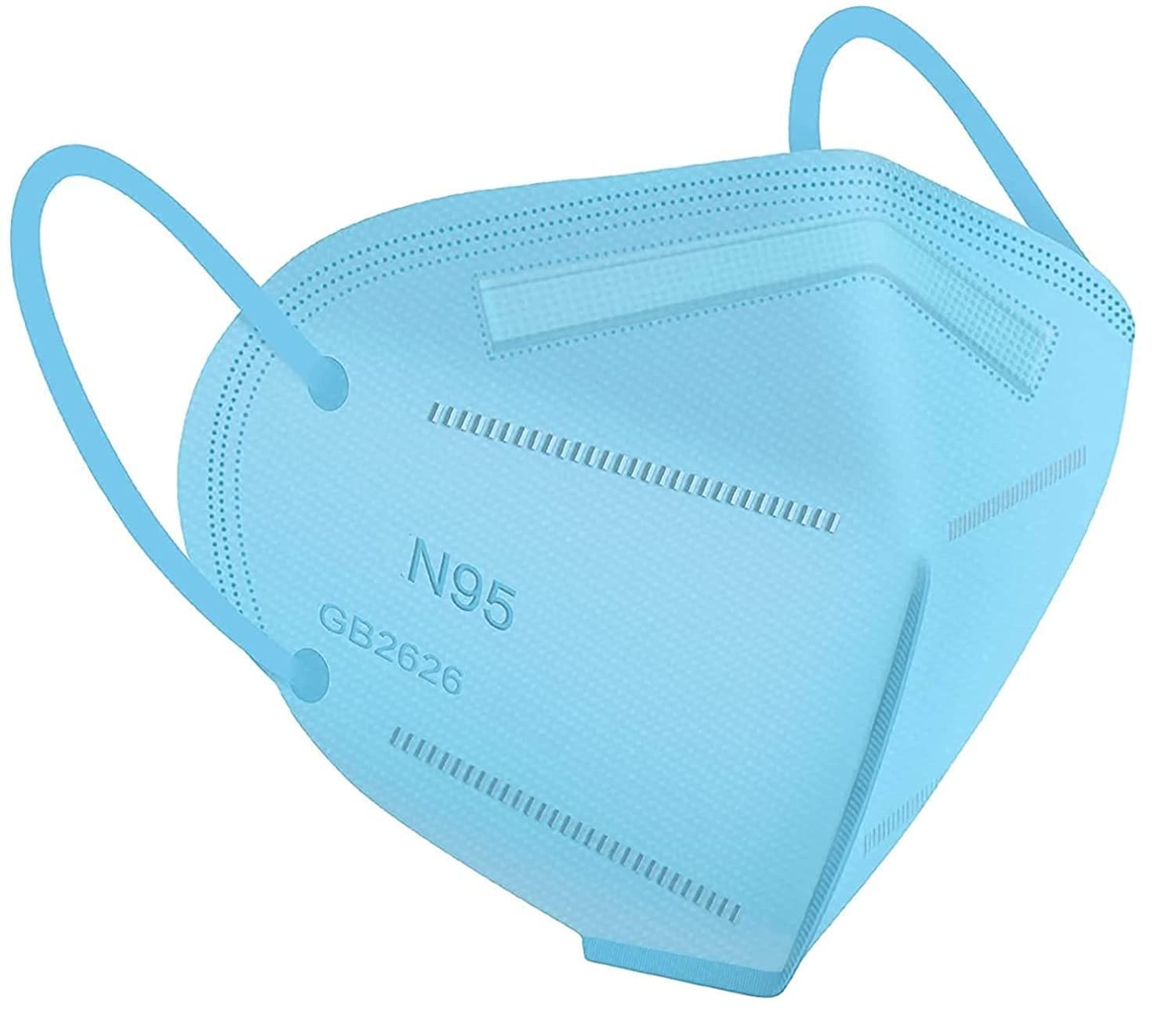 MEELANA Approved New Premium Anti Pollution Melt-blown & Hot Air Cotton Reusable & Washable N95 Face Mask Combo for Men & Women with 5 Layer Protection Unisex Face Cover (Blue, 10) (B09PHLYC1B) Amazon Price History, Amazon Price Tracker