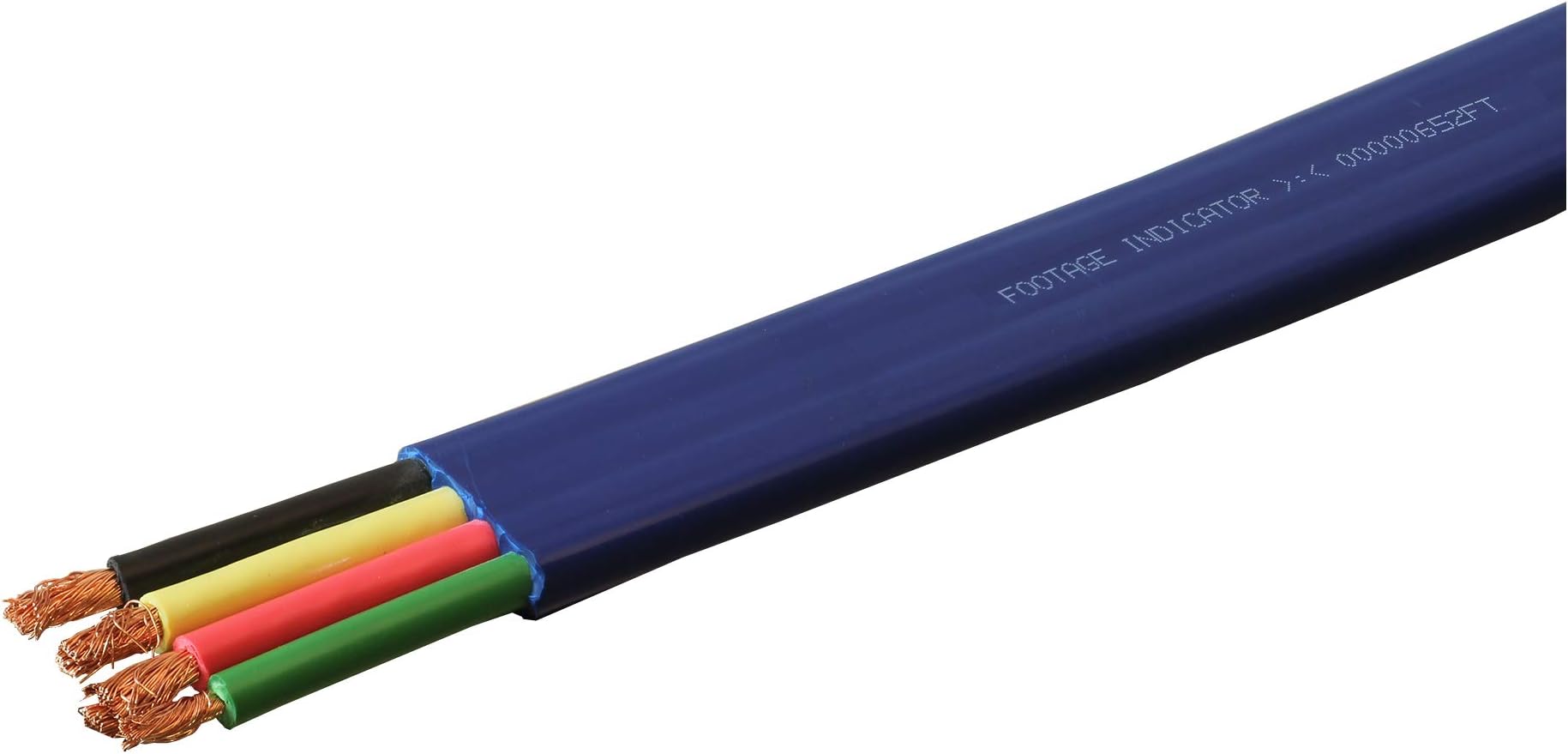 500-Foot Double-Insulated Submersible Pump Cable for Water Wells 10-Gauge 3-Wire + Ground