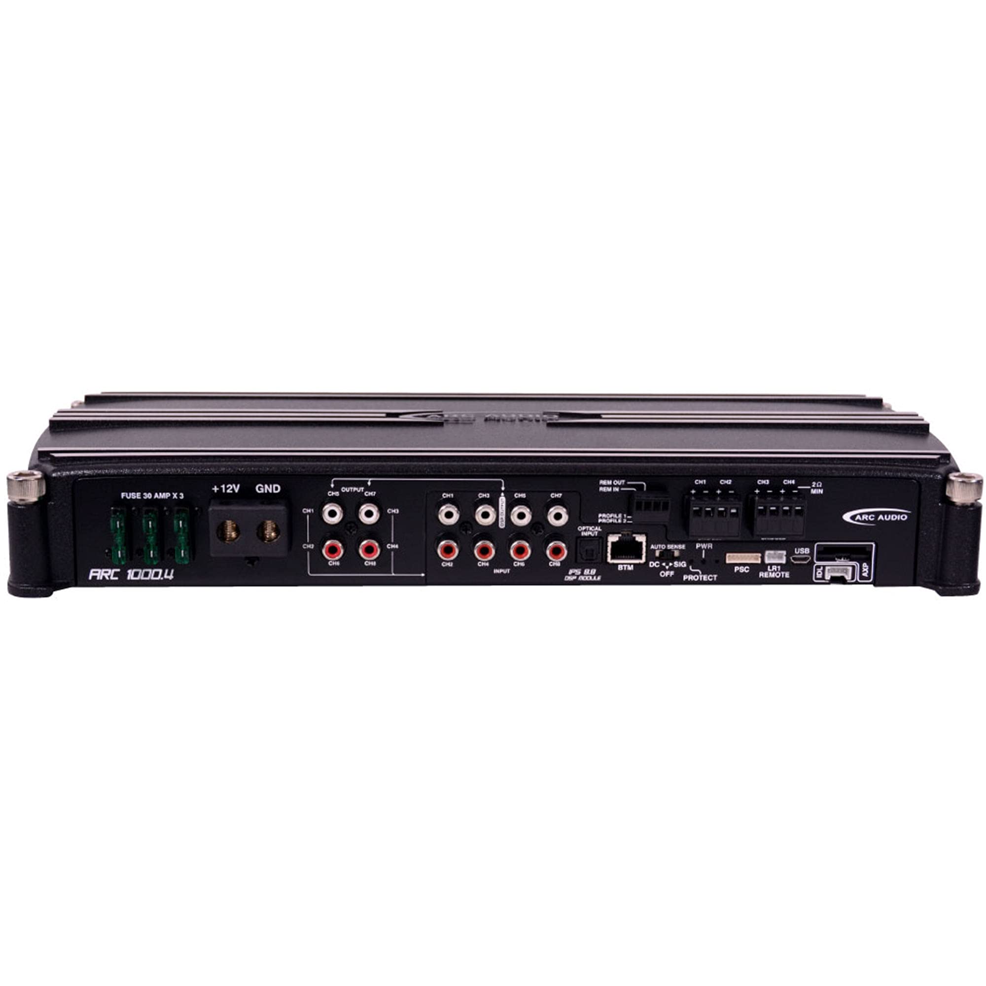 Amazon.co.jp: Arc Audio ARC 1000.4 4チャンネル DSP アンプ