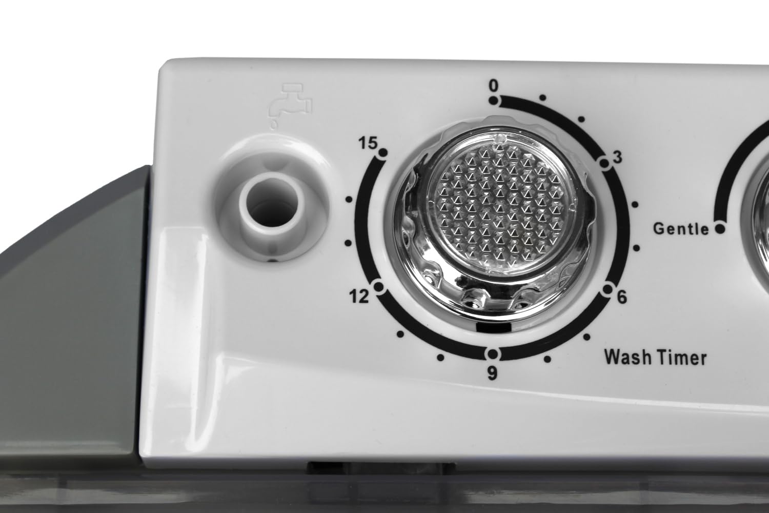 Adler CR 8052 machine à laver Autonome Charge par dessus 3 kg Gris, Blanc