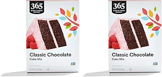 365 by Whole Foods Market, Classic Chocolate Cake Mix, 15 Ounce (Pack of 2)