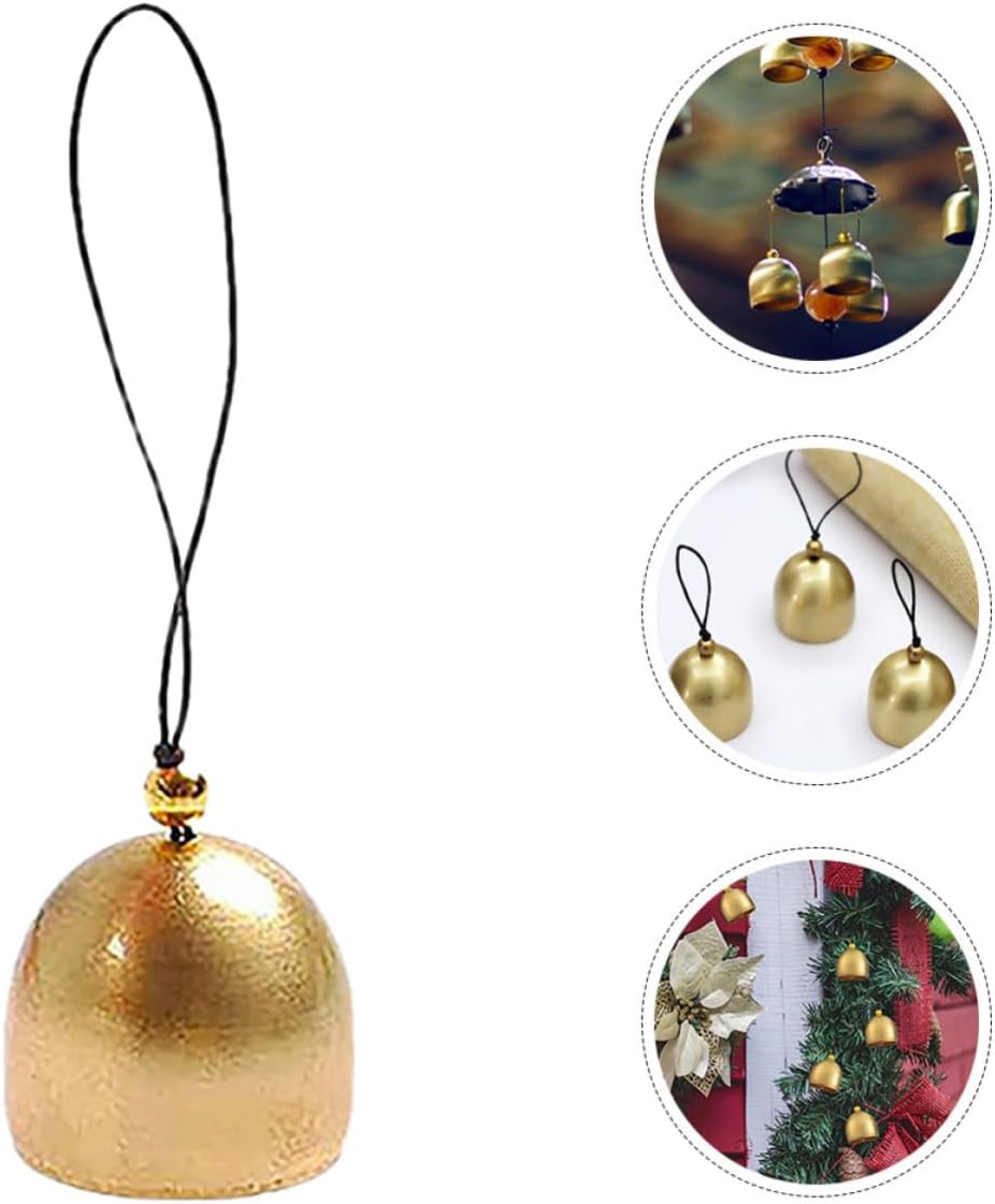 15pcs Brass Craft Bells for DIY Wind Chimes and Decoration