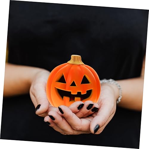 Miniatura 3 de DOITOOL 2 piezas de Halloween Jack-o-Lantern para decoración de puerta de Halloween, decoración de Halloween, decoración de faroles al aire libre,