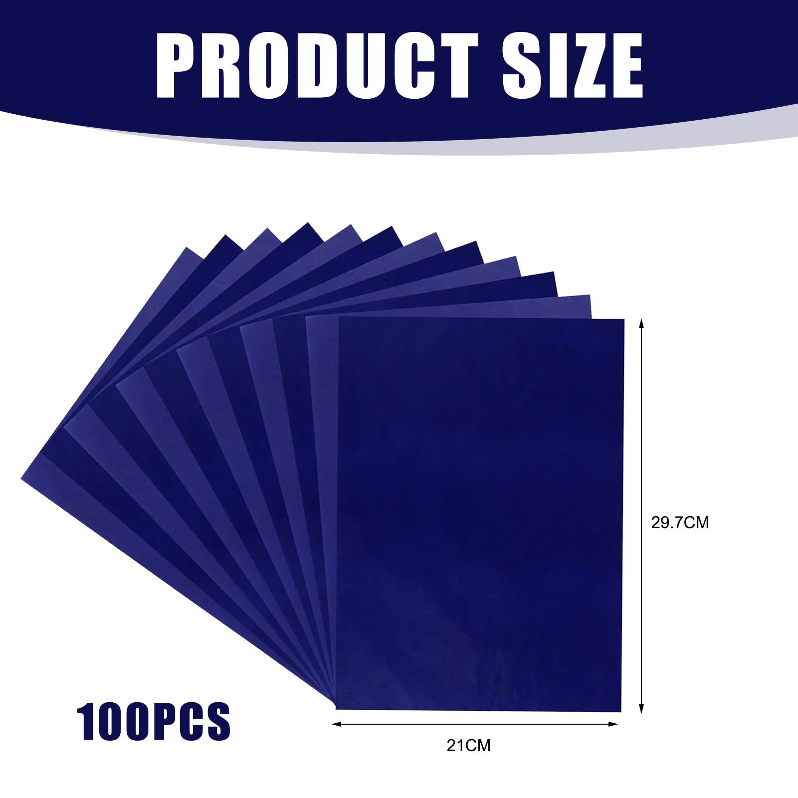 200 PZ CARTA carbone grafite carta transfer vinile materiale per