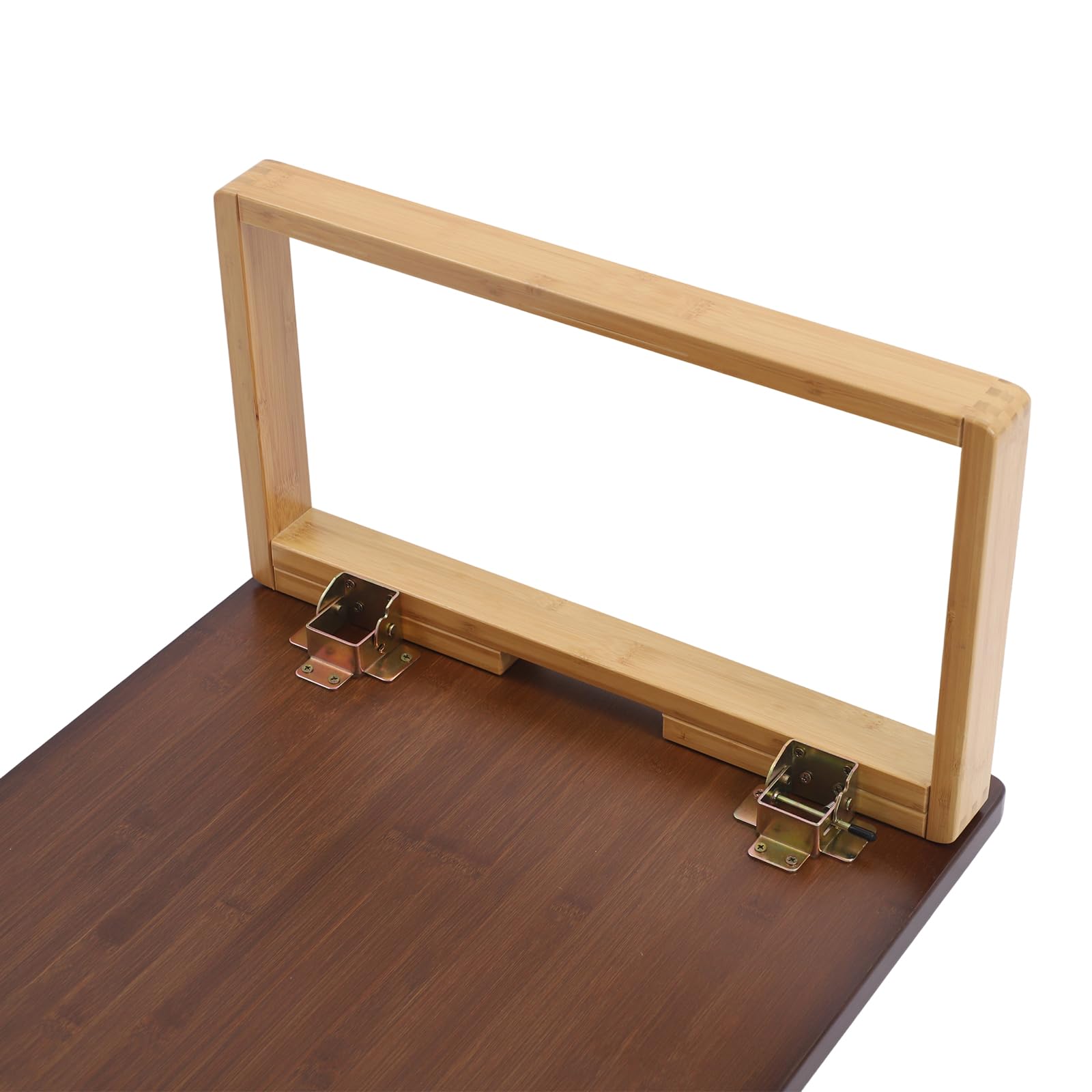 Tavolino da caffè pieghevole, in bambù, basso, per soggiorno, ufficio, terrazze, studio, 80 x 50 x 31 cm