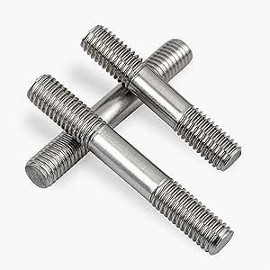 Amazon.com: CREAP M3 M4 M5 M6 M8 M10 304 Stainless Steel Double-Ended ...