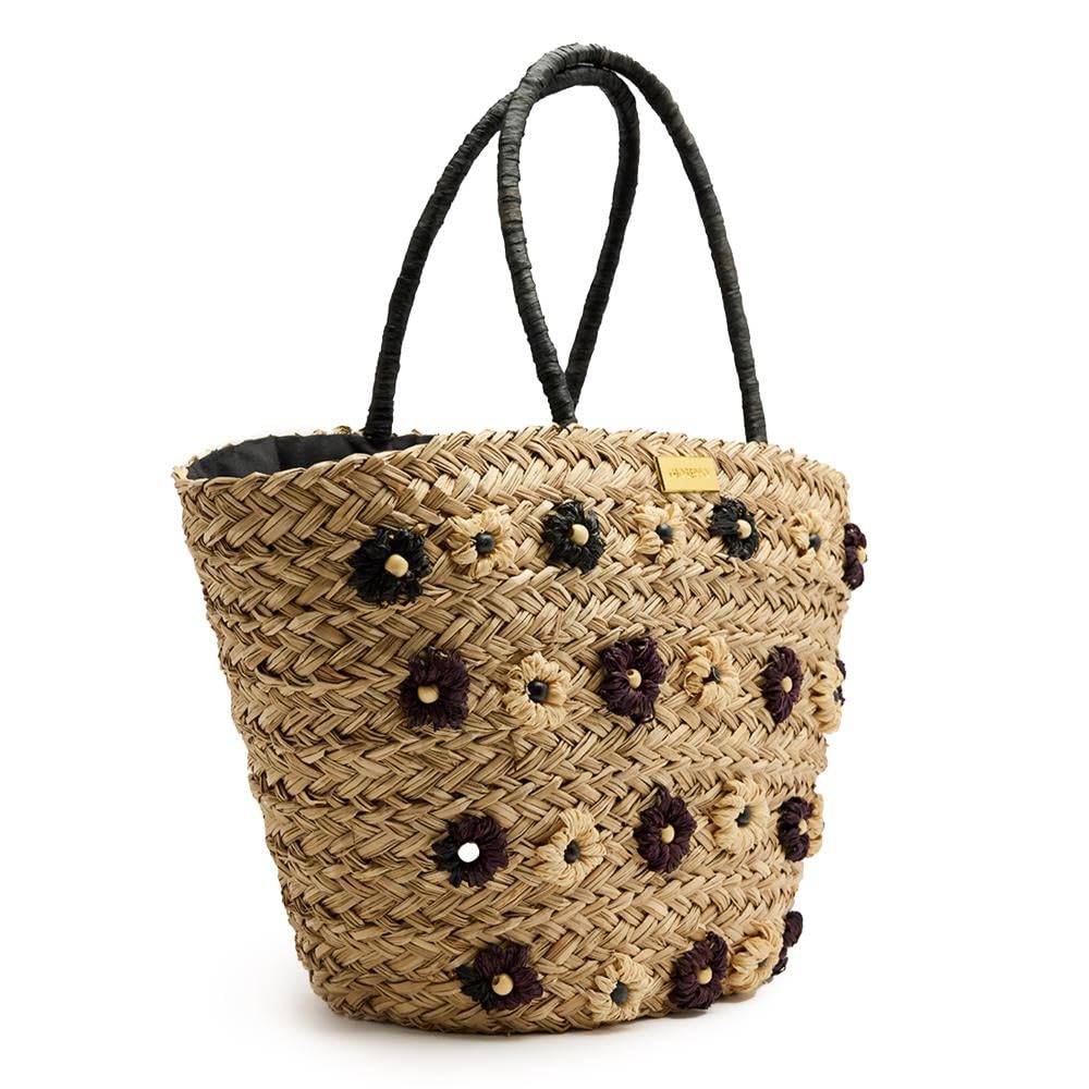 Gioseppo|Bolso tipo Capazo de mujer RYEGATE forro interior poliéster |Moda Playa Verano | Cierre cremallera y bolsillo interior| Bolso bohemio uso diario y viajes