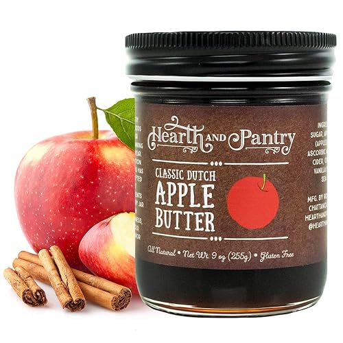 Miniatura 9 de Hearth and Pantry Mantequilla de manzana para untar  Mantequilla de manzana con caramelo salado  Sin gluten  Ingredientes totalmente naturales