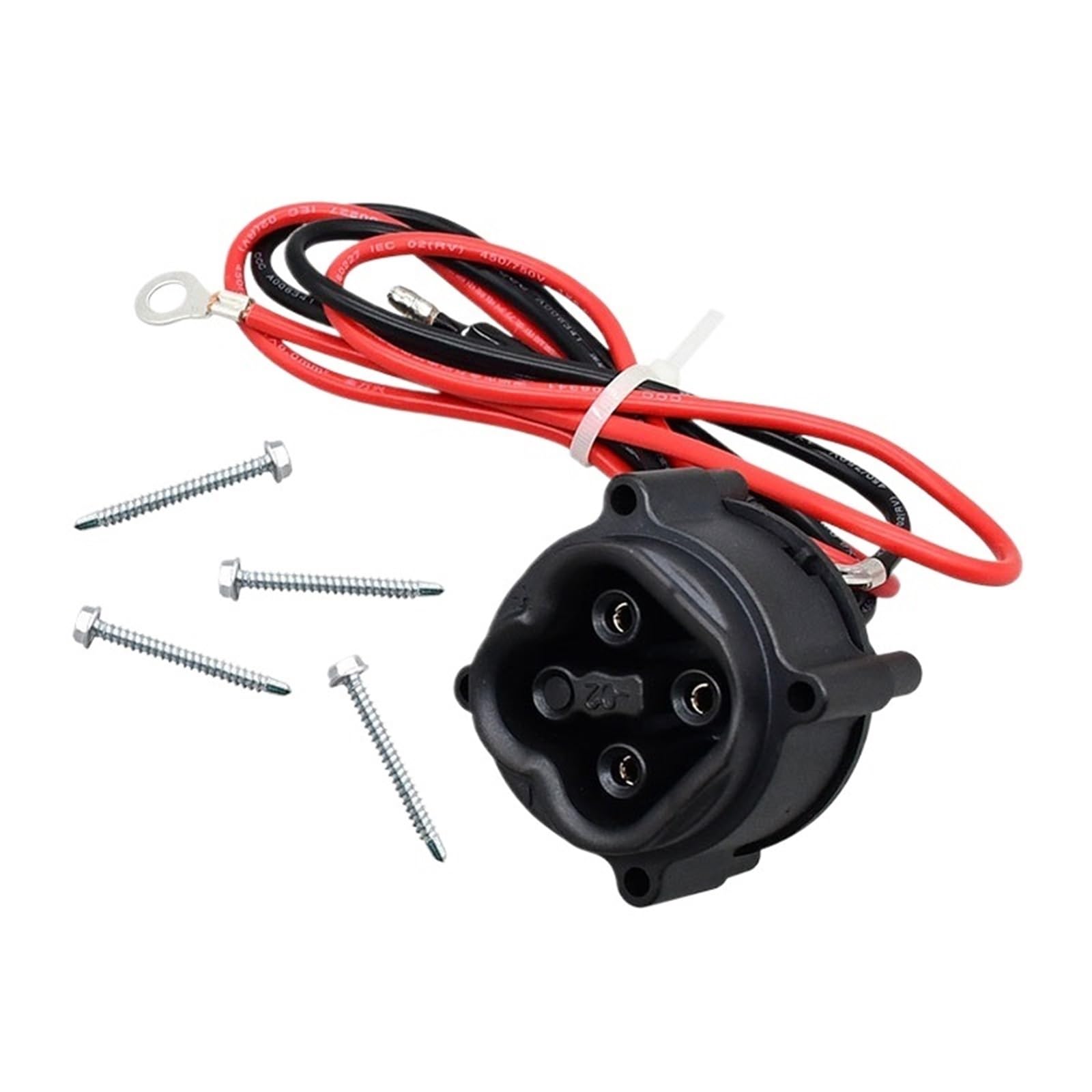 Wattsbvd One Color Jw2-H6181-01-00 Jw2-H6181-02 48V Dc Charger Powerwise Receptacle For G29 2008-2010 Golf Cart 2008-2010