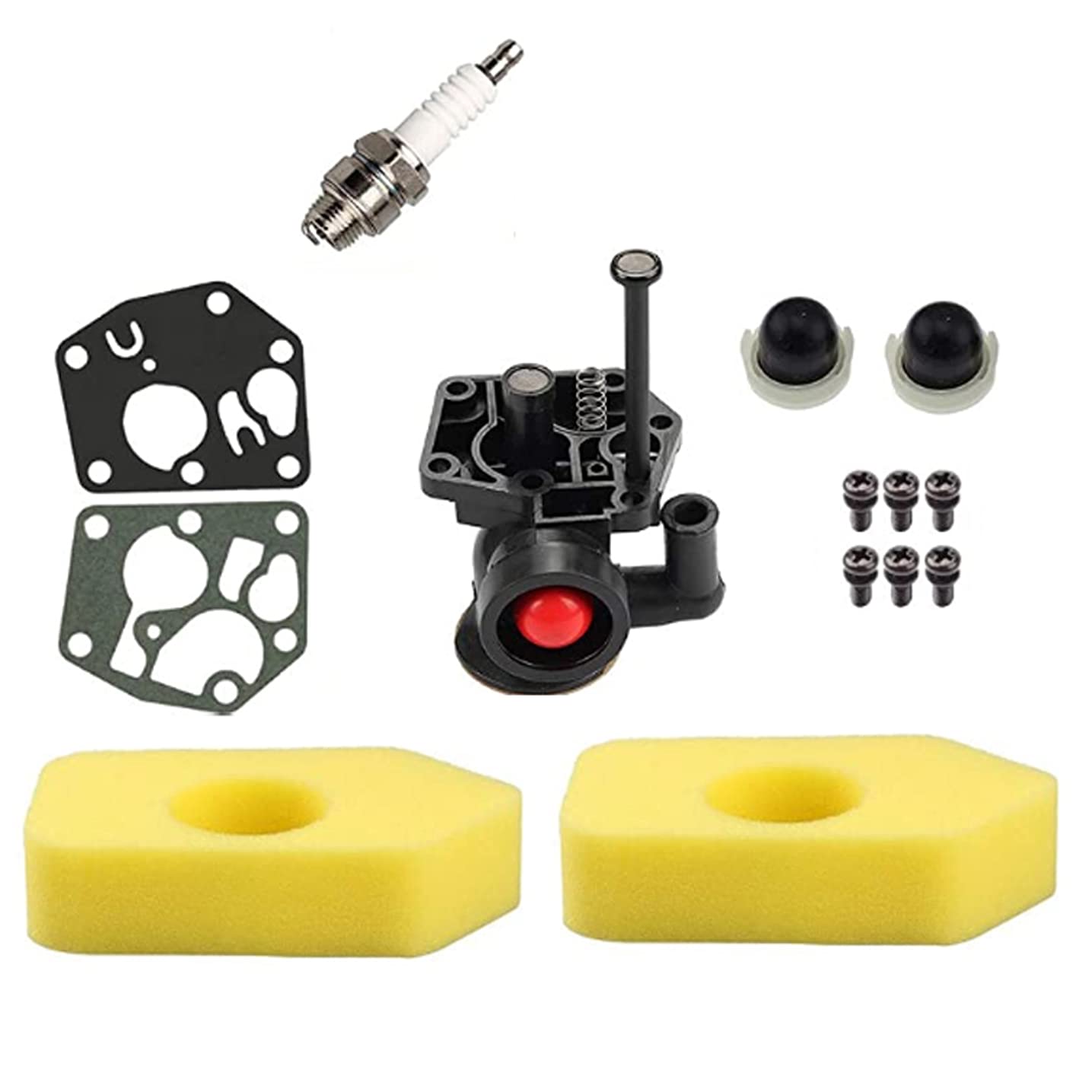 Sostituzione Kit carburatore per Briggs 498809 498809A 795469 794147 699660 794161 498811 Carburatore Motore