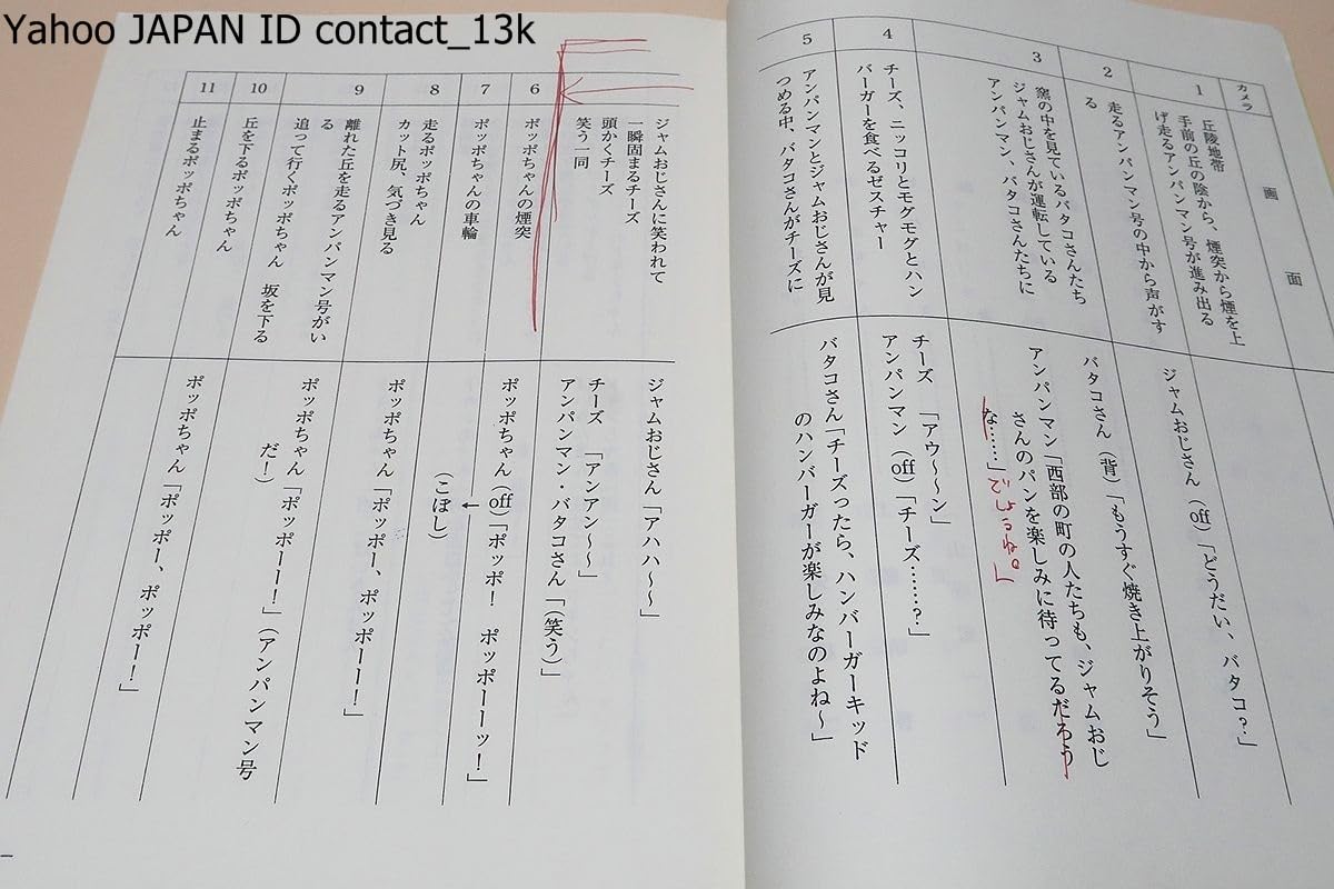 Amazon.co.jp: それいけアンパンマン台本2冊原作やなせたかし