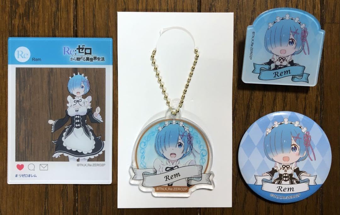 Amazon.co.jp: リゼロ ダイソー アクリルキーホルダー プレート