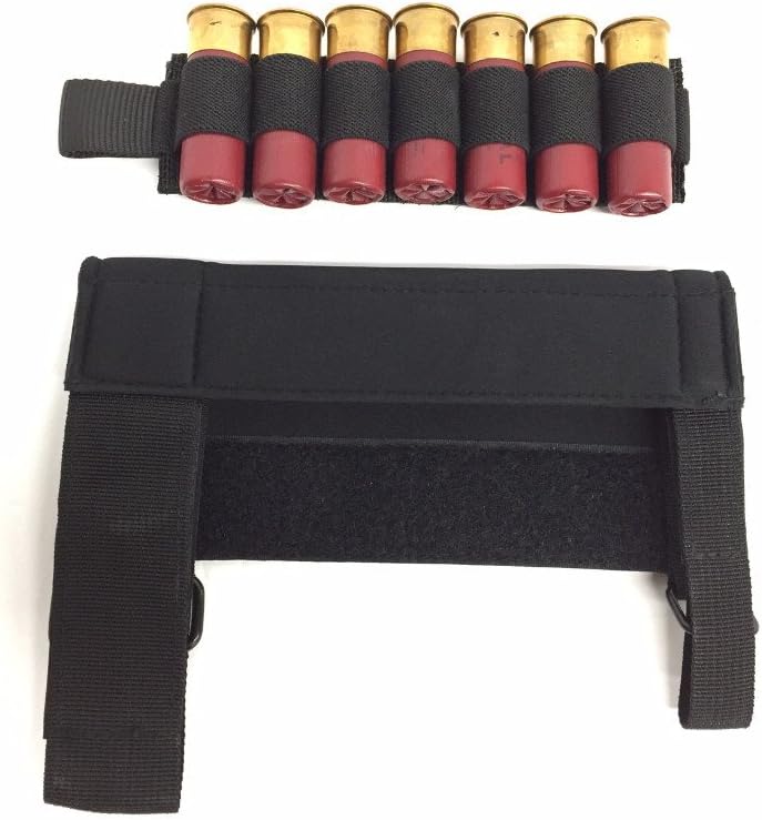 Kel-Tec KSG Shotgun Neoprene Cheek Rest/Arm Guard (Strap-on) with Shell Card Holder Combo, USA.