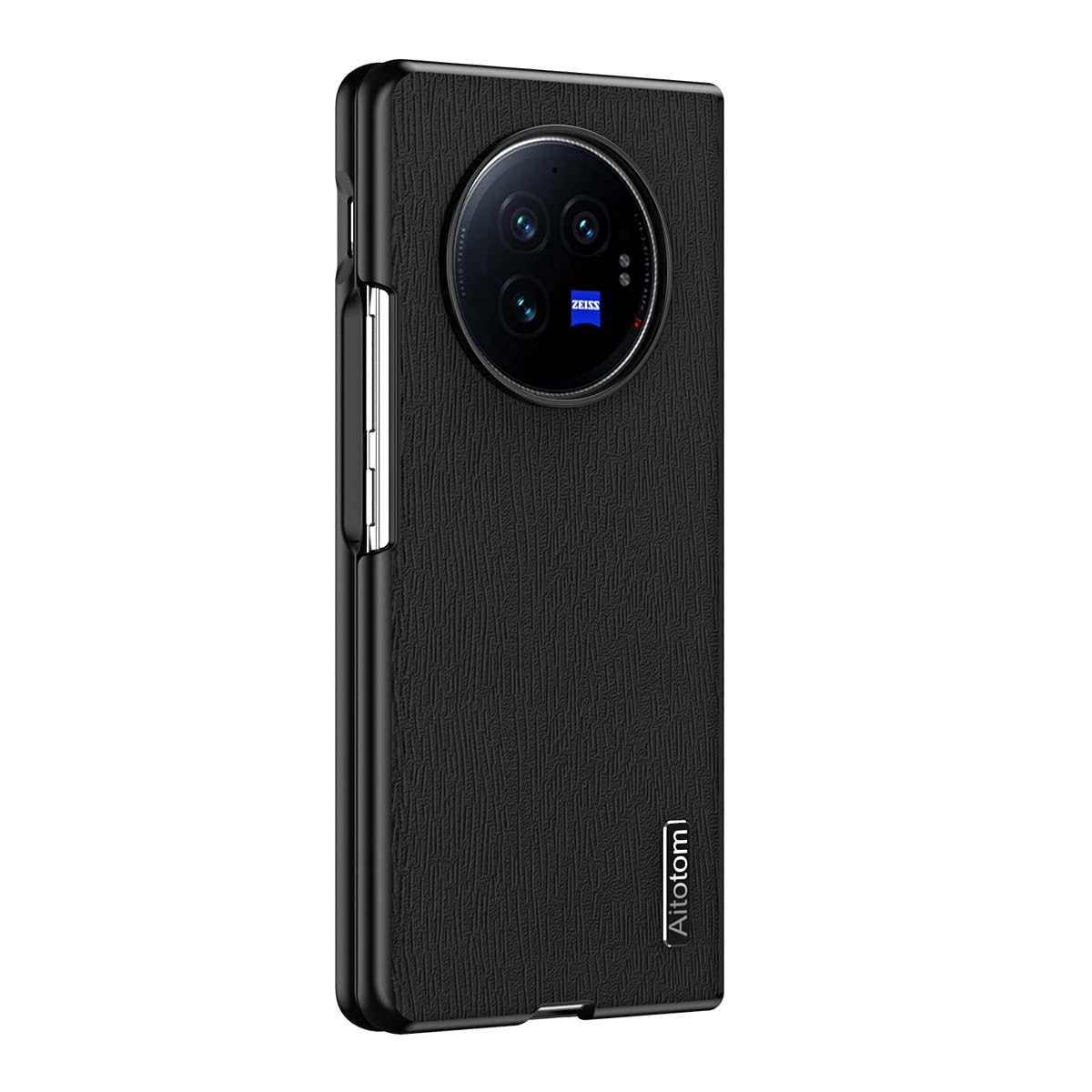 Elubugod Flip Phone Case Compatible with Vivo X Fold 3 Pro,Ultra-Thin Drop-Proof PC Hard Case Compatible with Vivo X Fold3 Pro 5G V2337A Case Cover