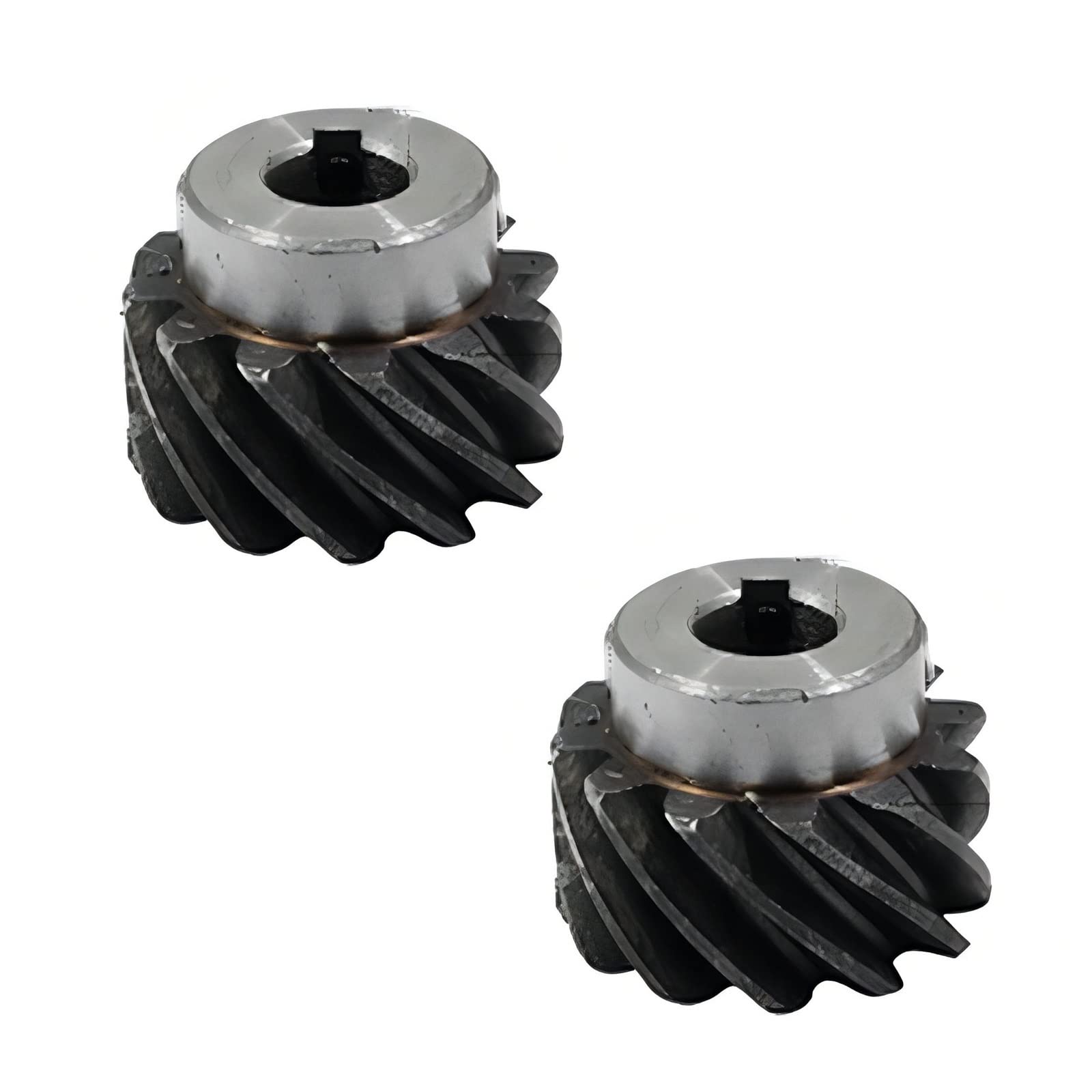 engranaje de paraguas cónico, engranaje de paragua 2 piezas 2 módulos 12 dientes engranaje helicoidal 10 mm 12 mm 14 mm 15 mm de diámetro engranaje cónico helicoidal transmisión de 90 grados engranaje