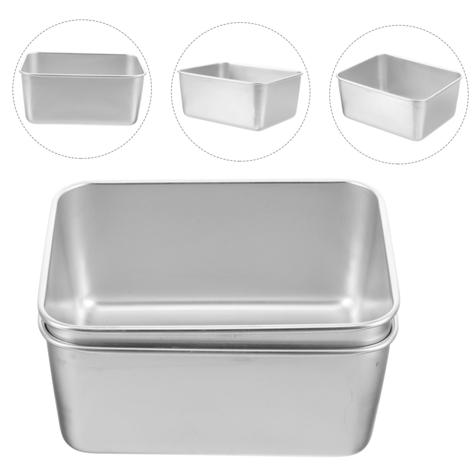 ibasenice Bol De Camping Acier Inoxydable De Ustensiles De Pique Et Contenants Alimentaires Pratique Et Durable pour Activités Plein Pièces