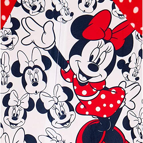 AME INTLMinnie Mouse Baby Toddler Girls Blanket Sleeper, Sizes 12M-5T (4T) Red2