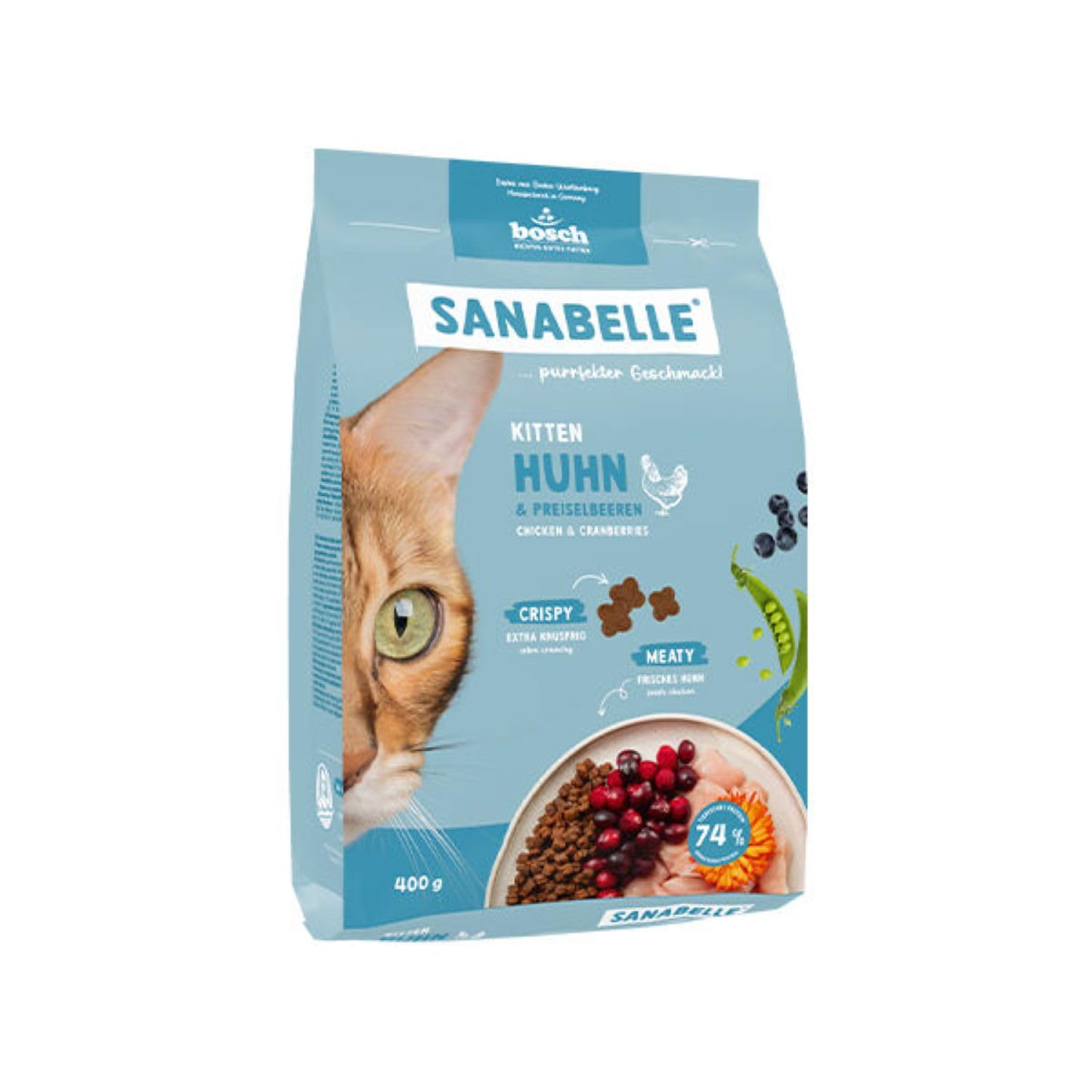 Sanabelle Glutensiz Yavru Kedi Maması 400 gr
