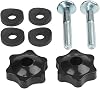 Handle Knob and Bolt Replacement Parts for Toro Lawn Mowers 20338 20349 20350 20351 with Material Composition