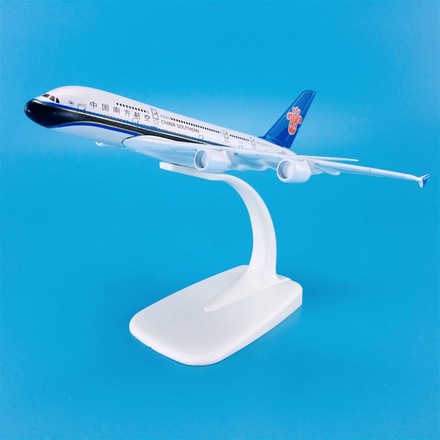 Miniature Scale 1 500 for Airbus A380 Airplane Model China Southern Aircraft Alloy Finished Flying Toy Game Kits