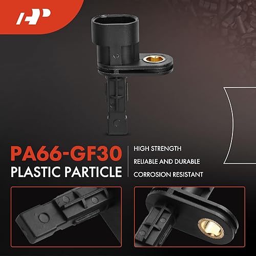 Miniatura 4 de A-Premium Sensor de velocidad de rueda ABS compatible con modelos Chevy y Pontiac - Caprice 2011-2013, G8 2008-2009 - Parte trasera del conductor o